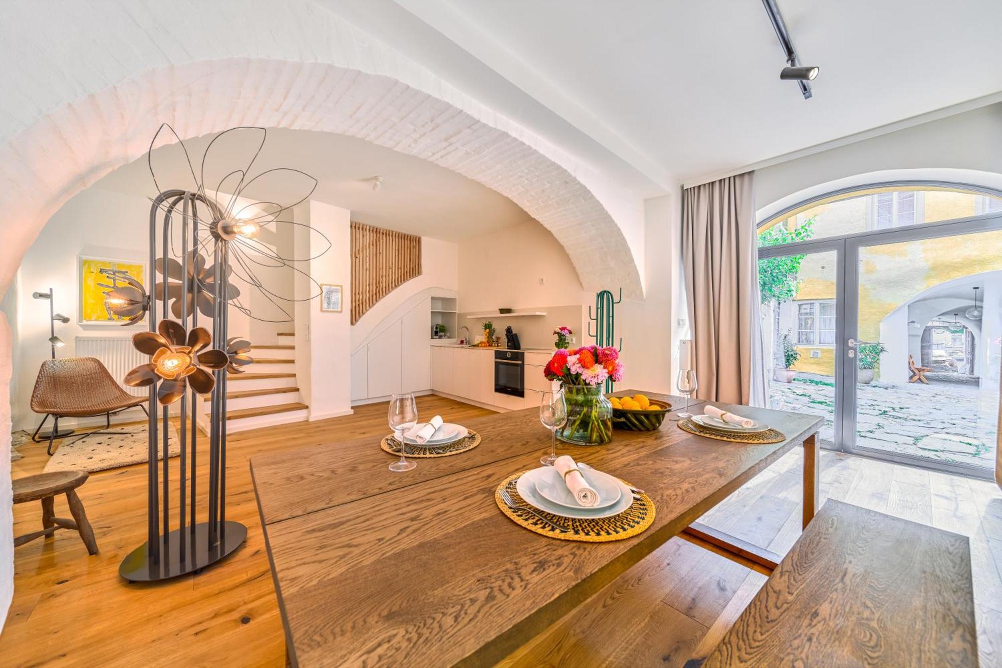 Smile Apartments "Lesehof" クレムス アン デル ドナウ エクステリア 写真